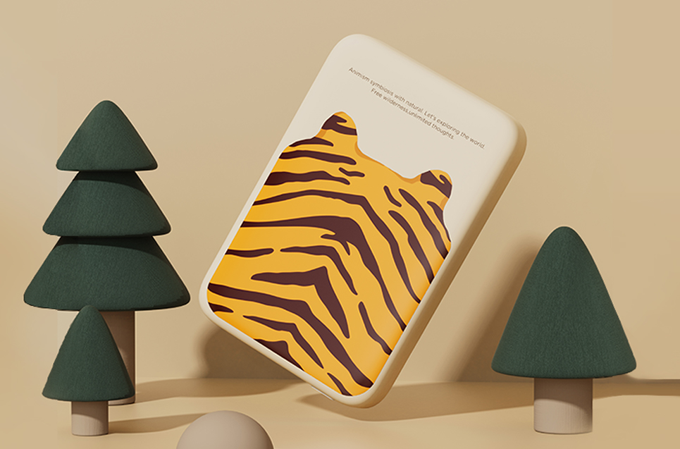 W12 Wireless Magnetic Power Bank（Forest Party Animal Series）