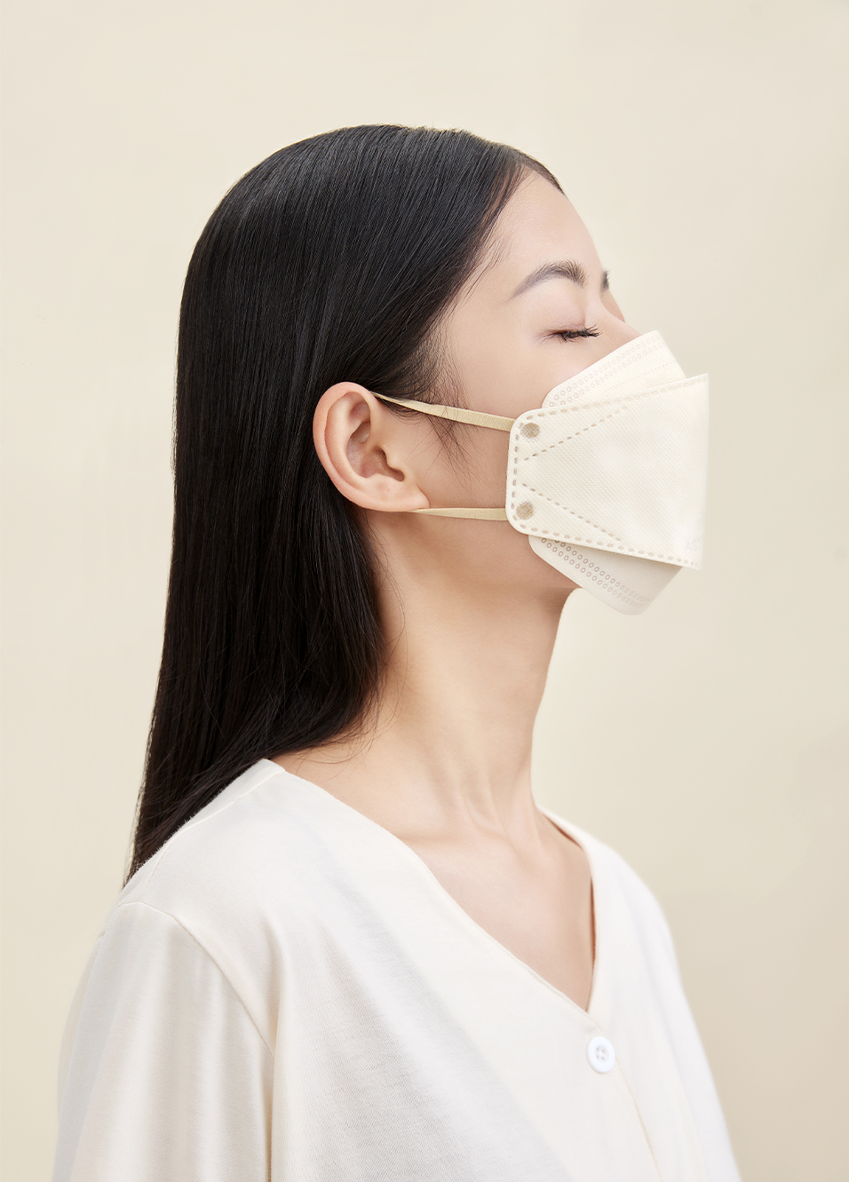KN95 Disposable 4D three-dimensional protective mask images